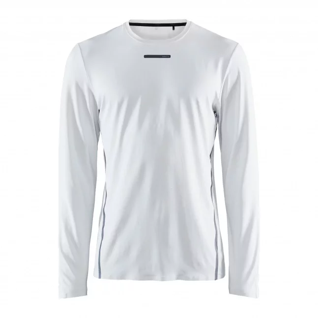 Pánské běžecké tričko Craft Vent Mesh LS - světle šedé Pánské běžecké tričko Craft Vent Mesh LS - světle šedé