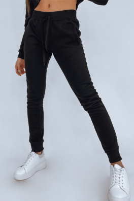 Spodnie damskie dresowe FITS czarne UY0135