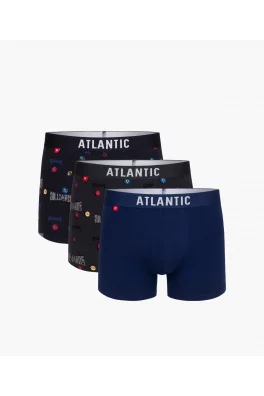 3-PACK Szorty męskie Billards