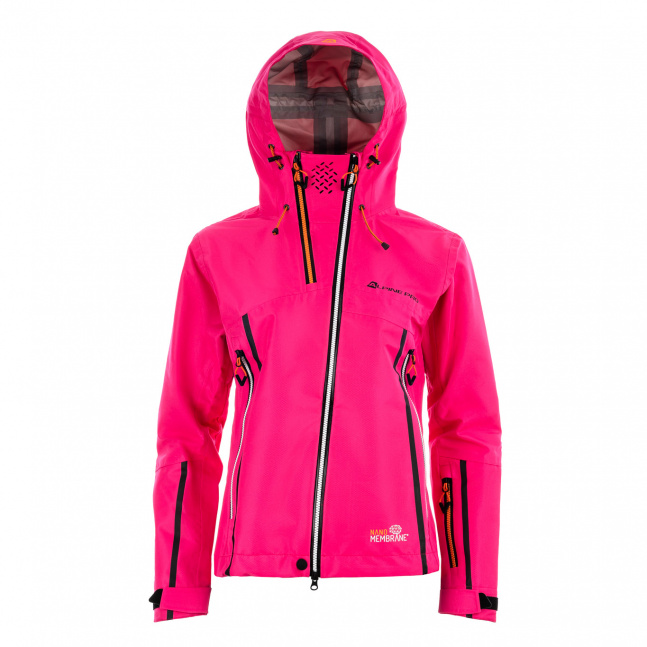 Dámská bunda s nanomembránou ALPINE PRO GERSA - NANA pink glo