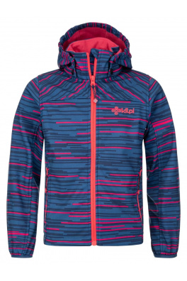 Softshell dziewczęcy Kilpi RAVIA-JG ciemnoniebieski