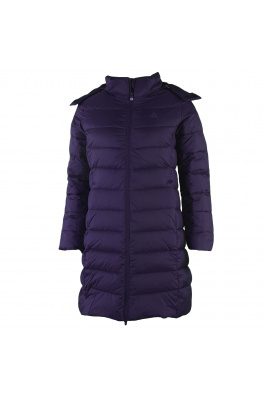 Peak peak mid-lenght padded coat black