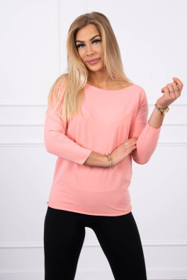 Bluzka Casual morelowa