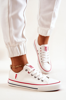 Leather Sneakers BIG STAR JJ274130 White