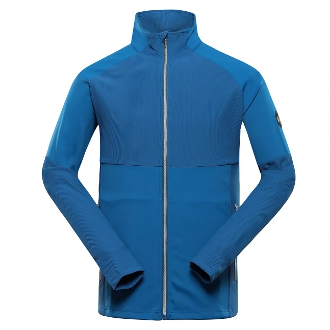 Pánská mikina ALPINE PRO DOZER mykonos blue Pánská mikina ALPINE PRO DOZER mykonos blue