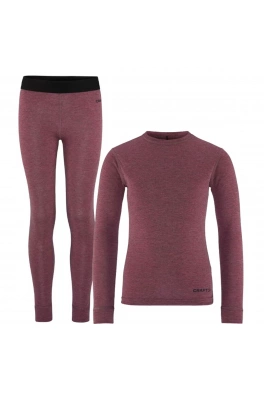Dětský funkční set CRAFT CORE Wool Merino Junior
