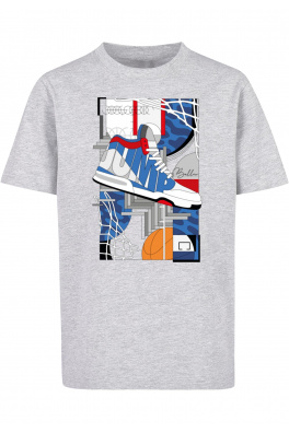 Kids Sneaker Collage Tee heather grey