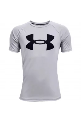Chlapecké triko Under Armour Tech Big Logo SS - světle šedé