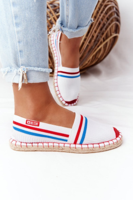 Espadrilles On A Braided Sole Big Star HH274486 White