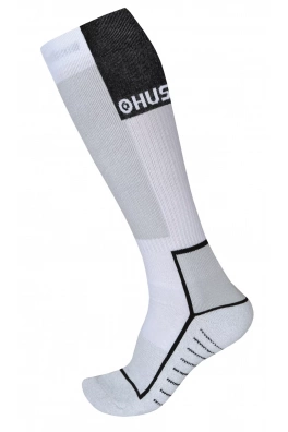 HUSKY Skarpety narciarskie biało/czarne