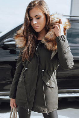 Kurtka parka damska AVENA II zielona Dstreet TY2094
