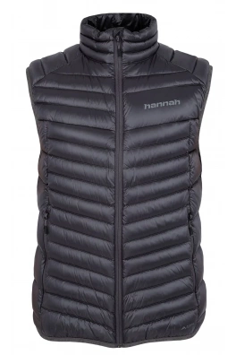 Pánská péřová vesta Hannah ADARE asphalt stripe