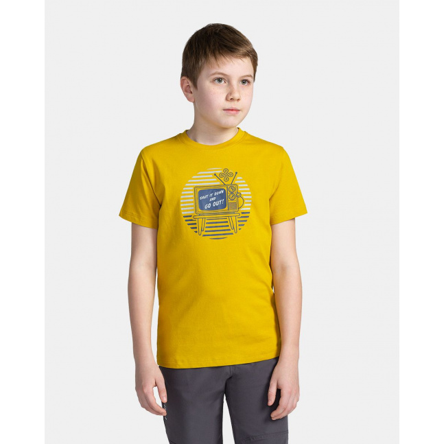Chłopięca koszulka Kilpi SALO-JB złota