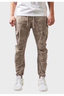 Camo Cargo Jogging Pants sand camo