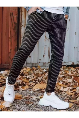 Spodnie męskie dresowe czarne Dstreet UX3431