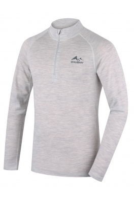 Bielizna termoaktywna Merino HUSKY Merow zip M jasnoszara