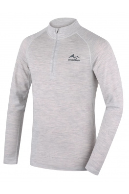 Bielizna termoaktywna Merino HUSKY Merow zip M jasnoszara