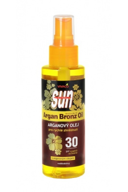 Opalovací olej s BIO arganovým olejem SPF 30 SUN VITAL 100 ml