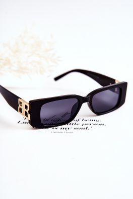 Fashionable Rectangular Sunglasses V120035 Black