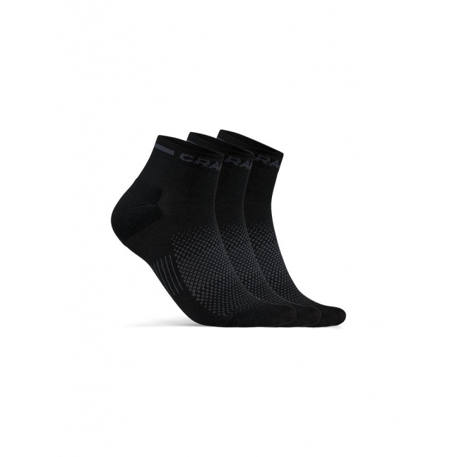 Ponožky CRAFT CORE Dry Mid 3p černá