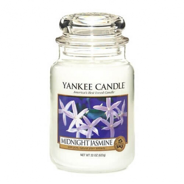 Yankee Candle Large Jar Midnight Jasmine 623g