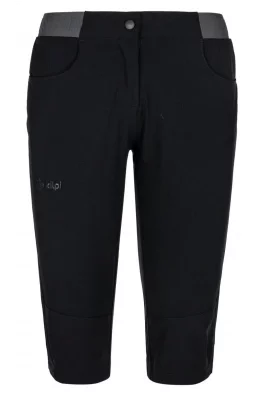 Damskie spodnie outdoorowe 3/4 Kilpi MEEDIN-W czarne