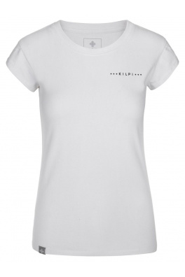 Damska bawełniana koszulka Kilpi LOS-W biała