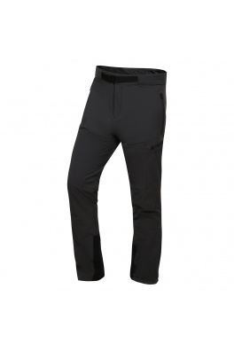 Pánské softshellové kalhoty ALPINE PRO ZEBIN dk.gray