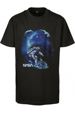 Kids NASA Surf Tee black