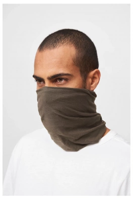 Multifunktionstuch Fleece olive