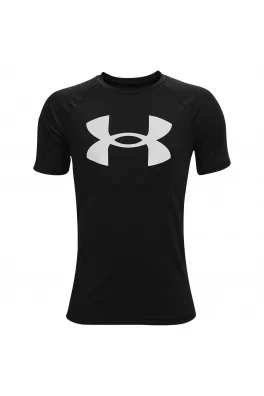 Chlapecké triko Under Armour Tech Big Logo SS - černé