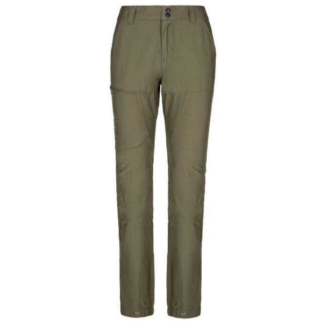 Damskie spodnie outdoorowe Kilpi JASPER-W brązowe