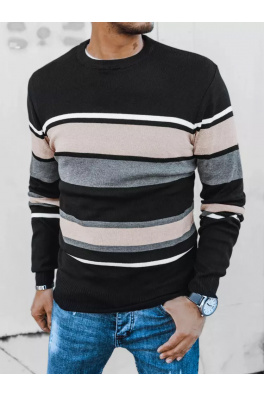 Sweter męski czarny Dstreet WX2038