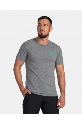 Bawełniany t-shirt męski Kilpi BANDE-M Ciemnoszary