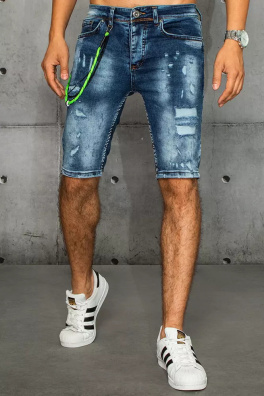 Spodenki męskie jeansowe niebieskie Dstreet SX1545