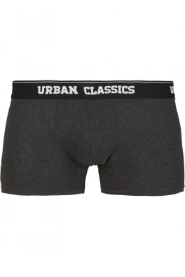 Men Boxer Shorts 2-Pack black/charcoal