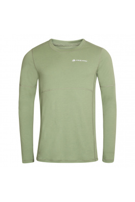Pánske triko z merino vlny ALPINE PRO CEDRON aspen green varianta pa