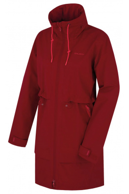 Damski płaszcz typu hardshell HUSKY Nevr L magenta