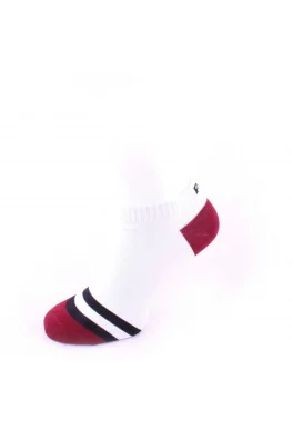 Peak peak anklet socks white