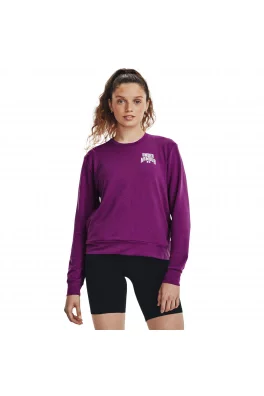Dámská mikina Under Armour Rival Terry Graphic Crew