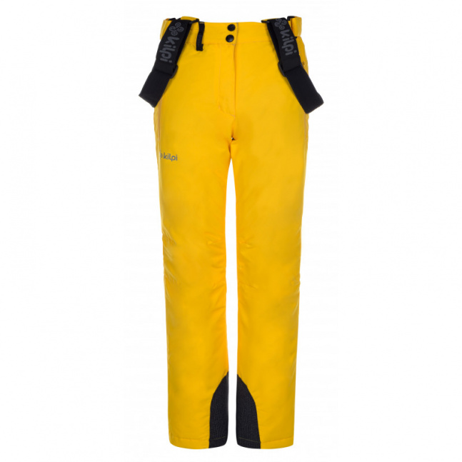 Spodnie narciarskie dziewczęce Kilpi ELARE-JG żółte