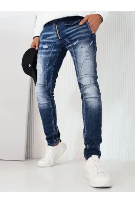 Spodnie męskie jeansowe granatowe Dstreet UX3828