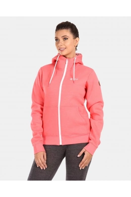 Damska bawełniana bluza Kilpi RAJANA-W Różowa