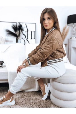 Kurtka damska BOMBER kamelowa Dstreet TY3431