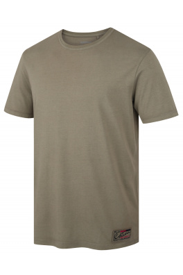 Męska bawełniana koszulka Tee Base M, kolor khaki