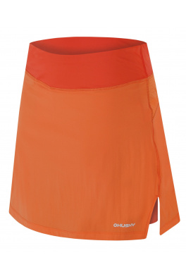Damska funkcjonalna spódnica ze szortami HUSKY Flamy L pomarańczowa