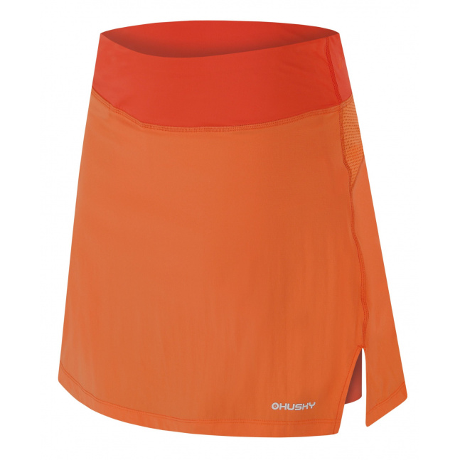 Damska funkcjonalna spódnica ze szortami HUSKY Flamy L pomarańczowa