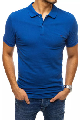 Koszulka polo męska ciemnoniebieska Dstreet PX0329