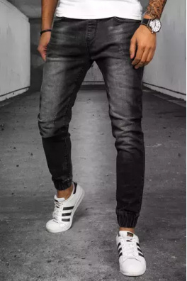 Spodnie męskie czarne Dstreet UX3860