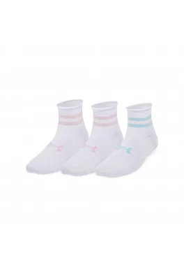 Dámské ponožky Under Armour Essential Nov 3pk Qtr